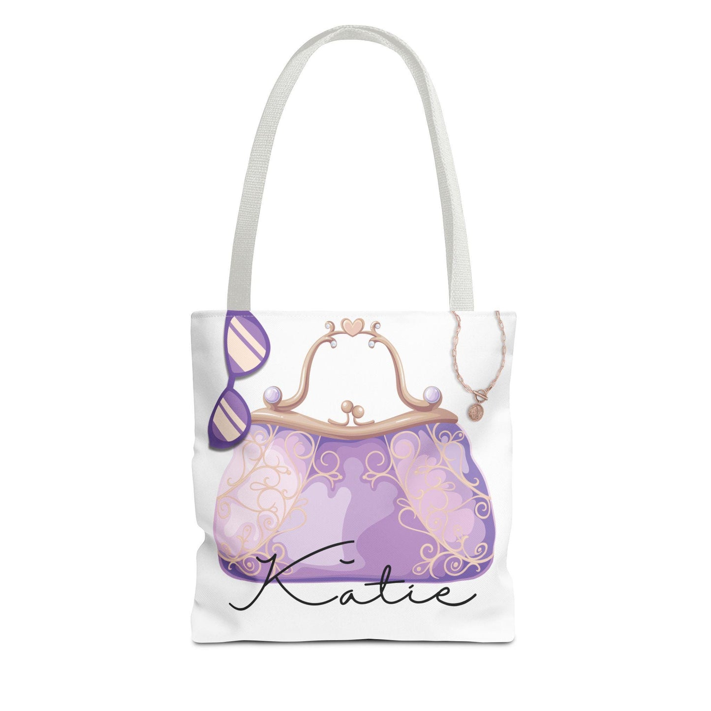 Personalized Princess Tote Bag in 4 Designs