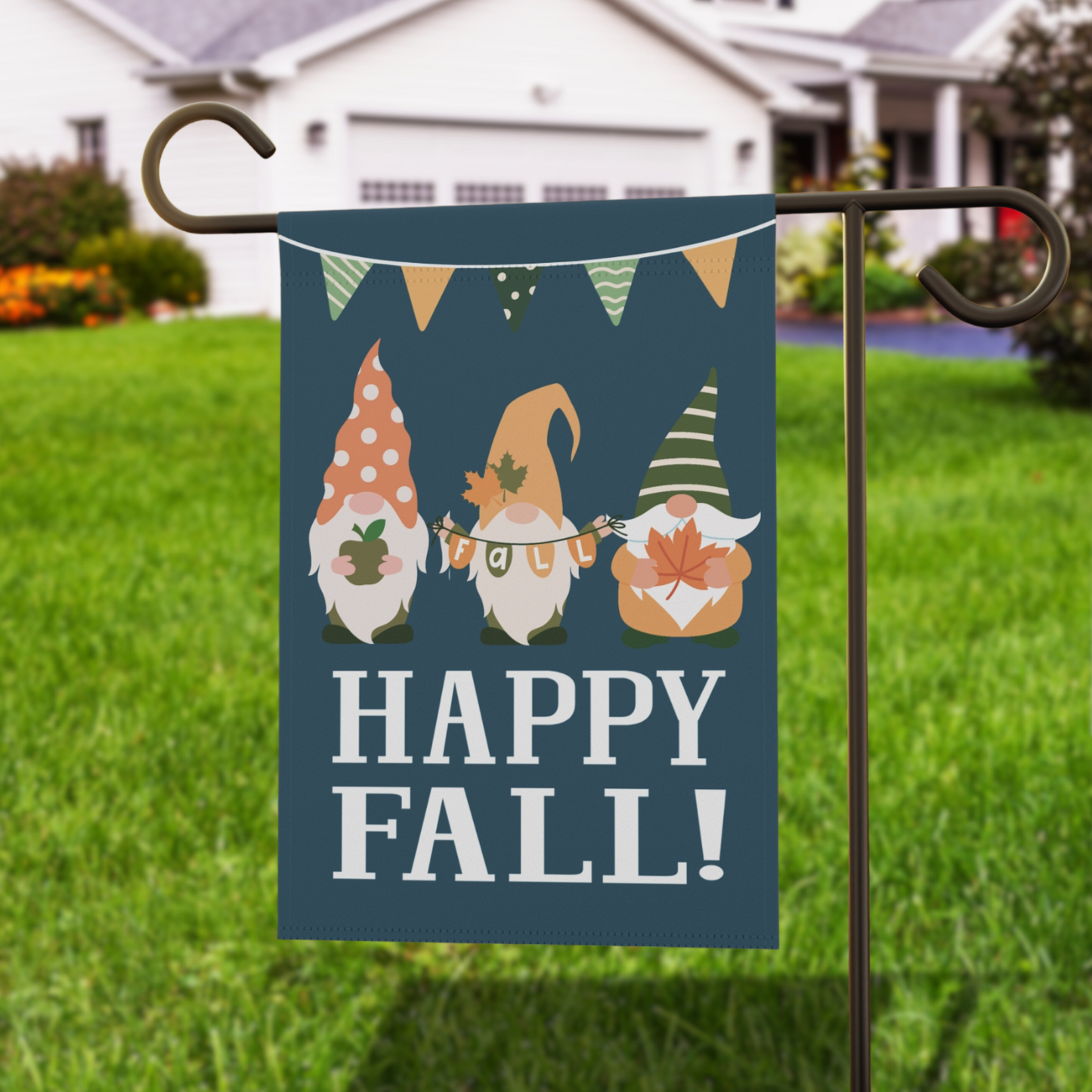 Gnome Yard Flag - Stand NOT Included