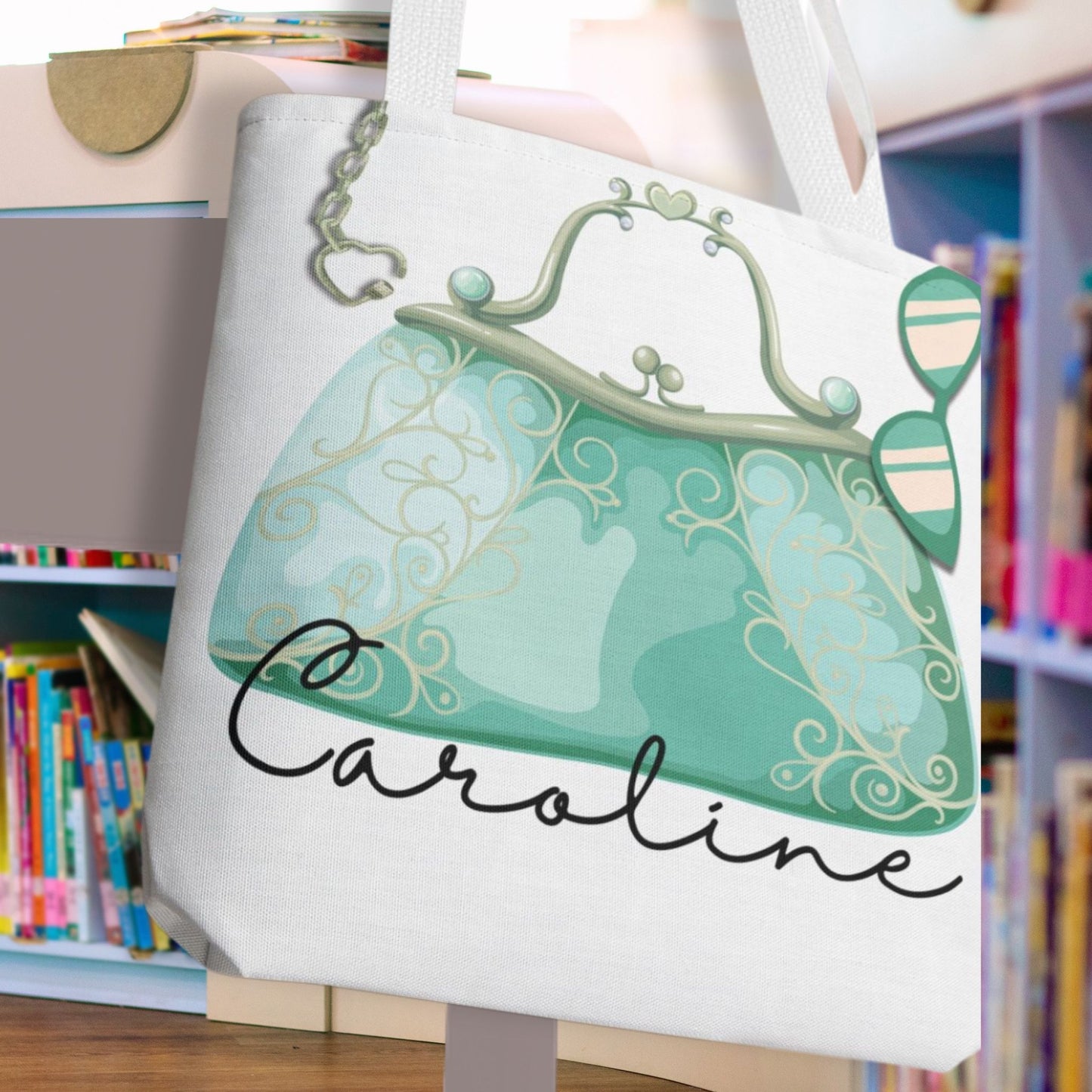 Personalized Princess Tote Bag in 4 Designs