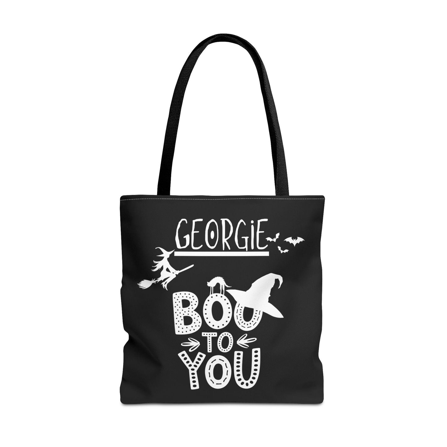 Personalized Witchy Boo To You Halloween Tote Bag