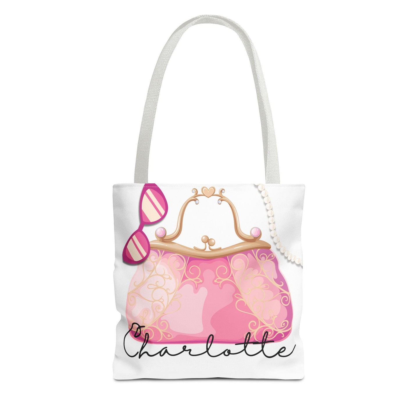 Personalized Princess Tote Bag in 4 Designs