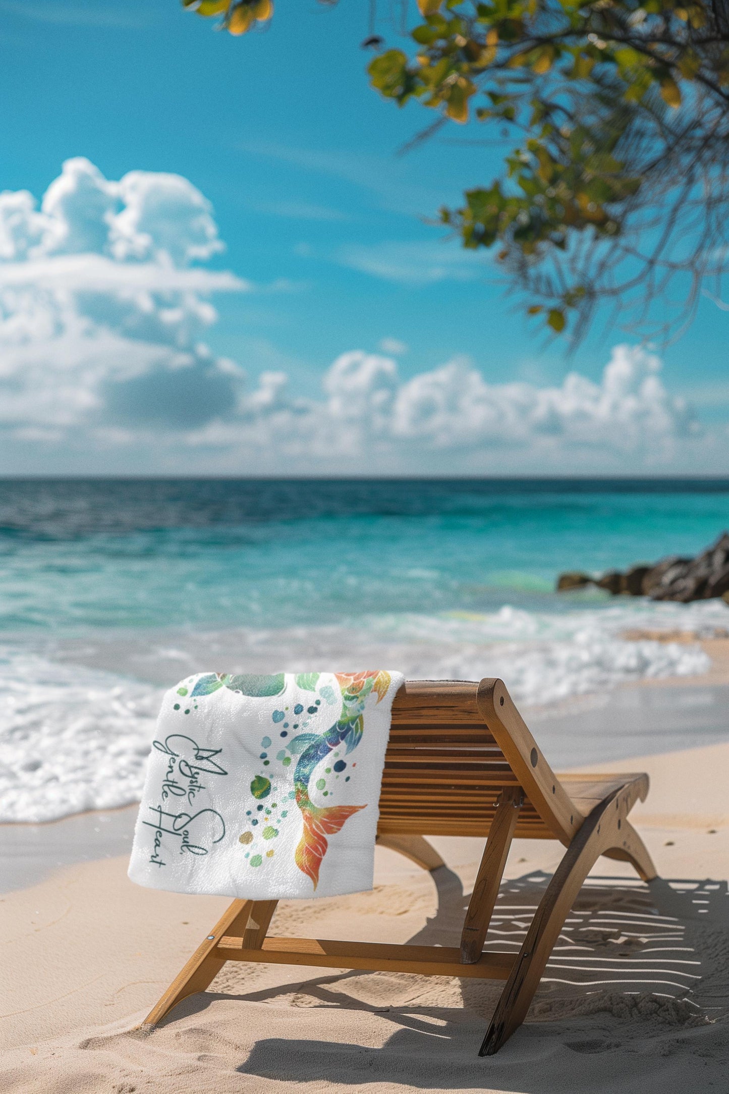 Custom Pisces Beach Towel: Personalized Colorful Fish Gift