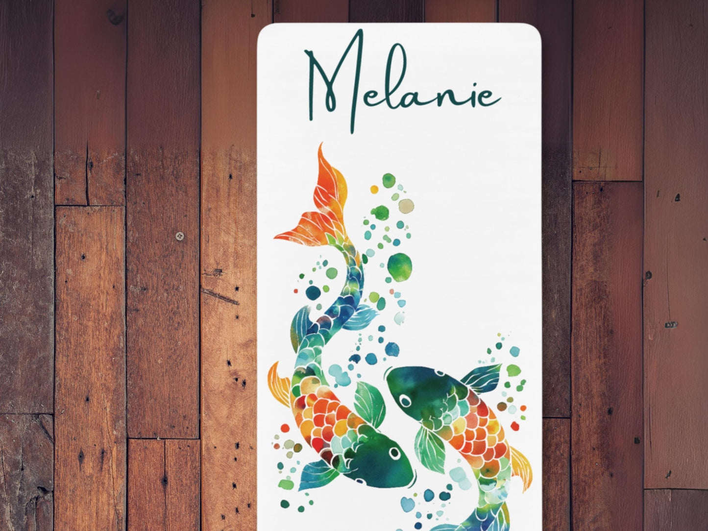 Personalized Pisces Yoga Mat: Zodiac Pilates Mat
