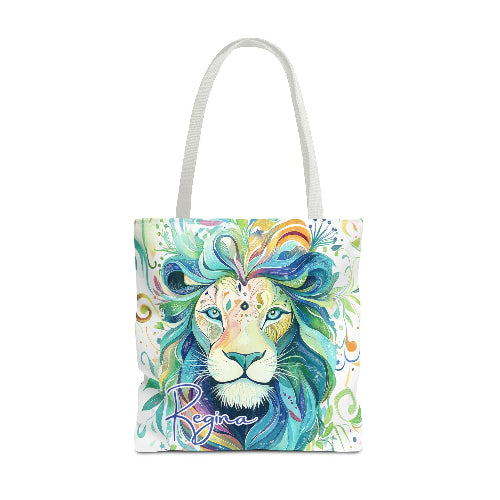 Personalized Leo Lion Tote with Name