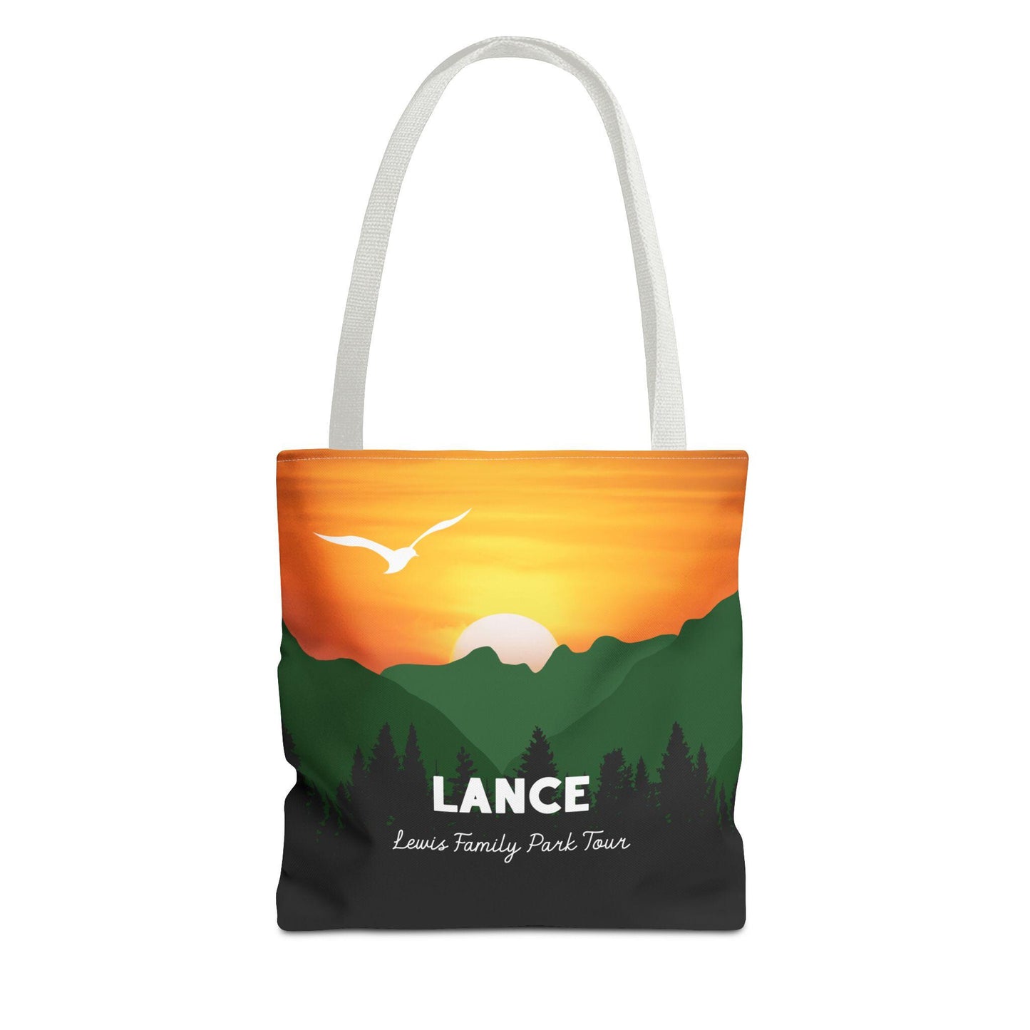 Personalized Mountain Vacation Tote Bag