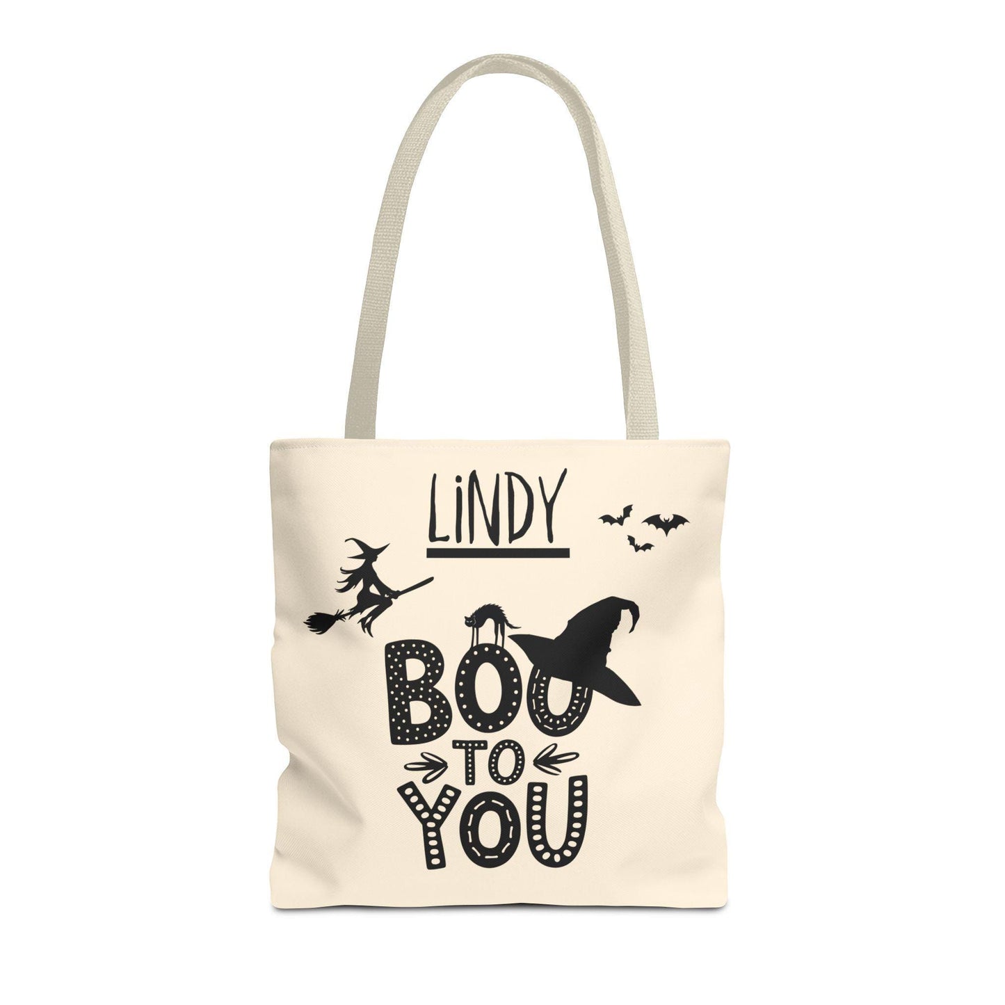 Personalized Witchy Boo To You Halloween Tote Bag