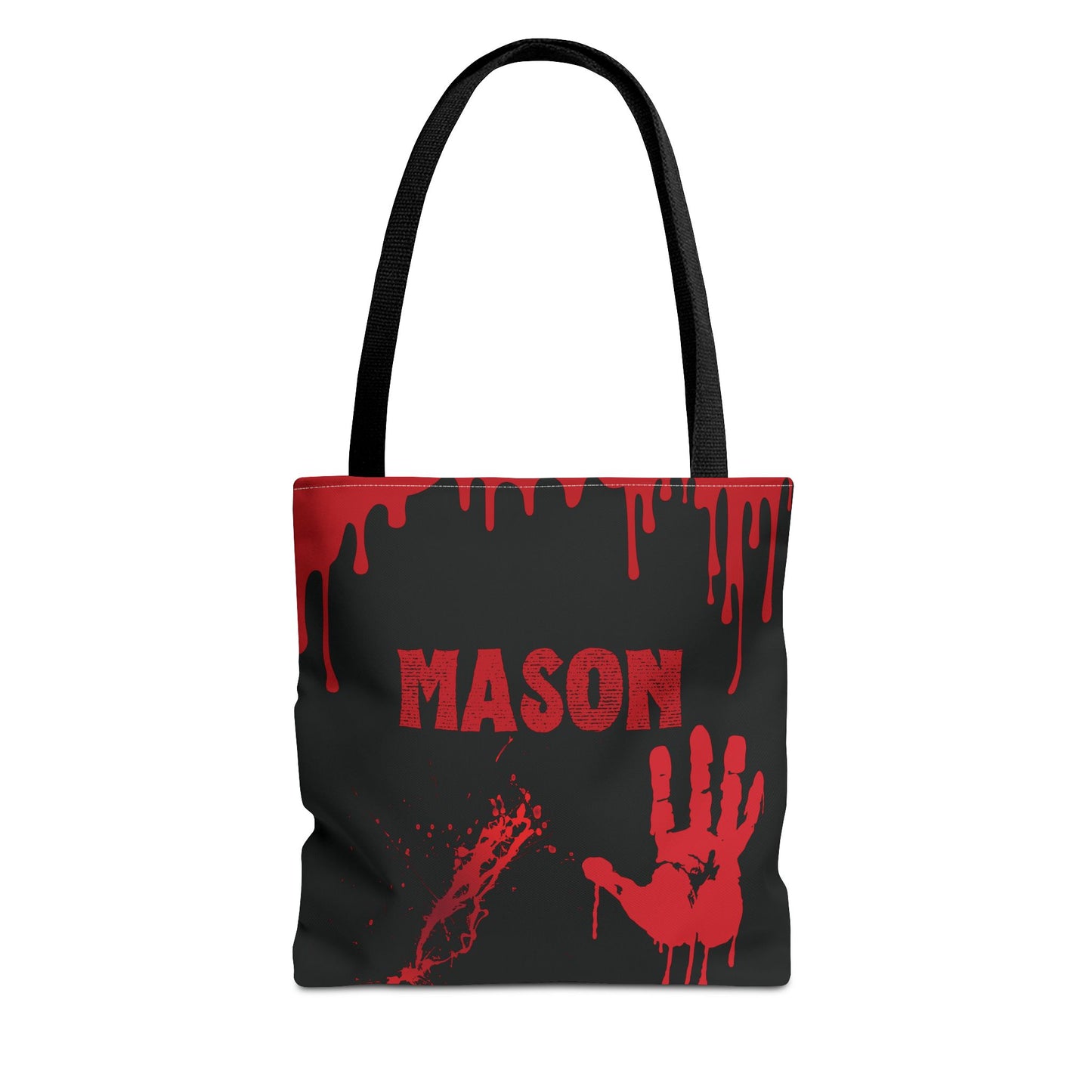 Personalized Bloody Halloween Trick or Treat Bag