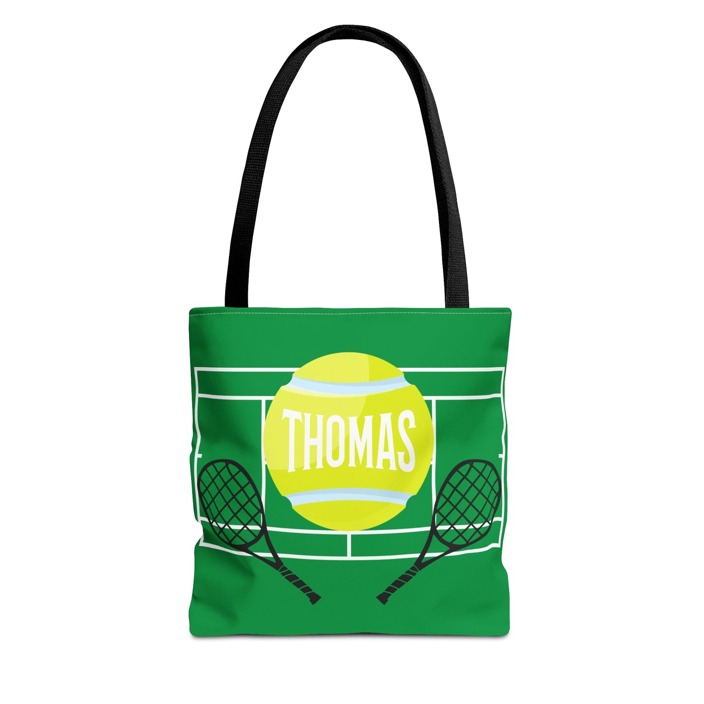 Personalized Tennis Tote Bag: Custom Name & Team Colors