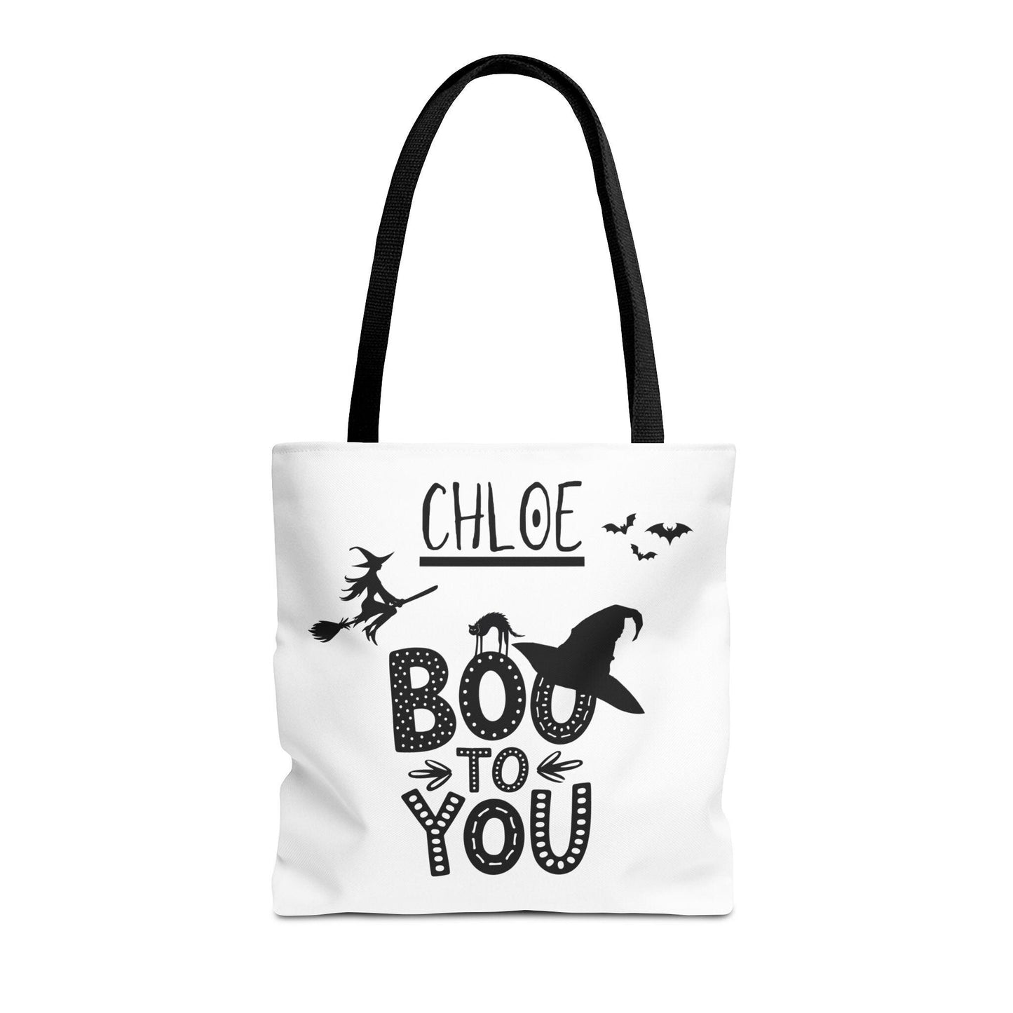 Personalized Witchy Boo To You Halloween Tote Bag