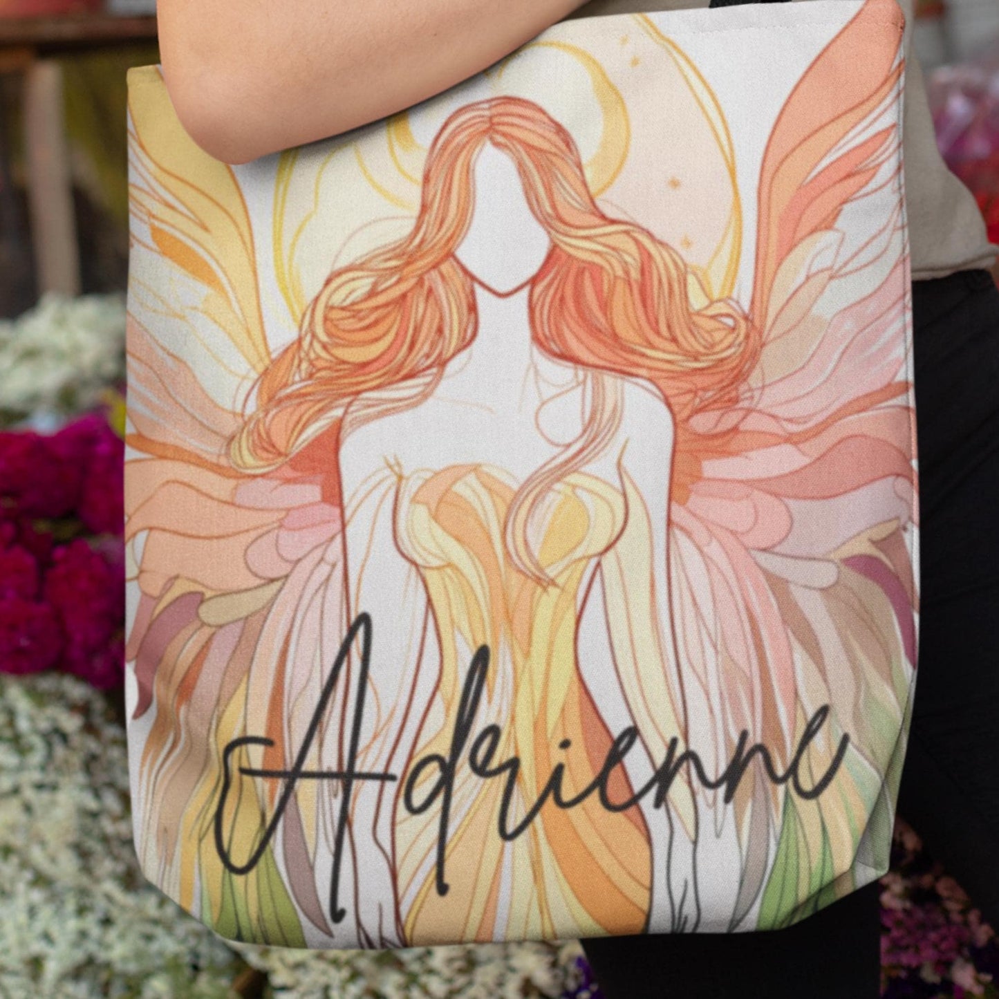 Personalized Angel Beach Bag