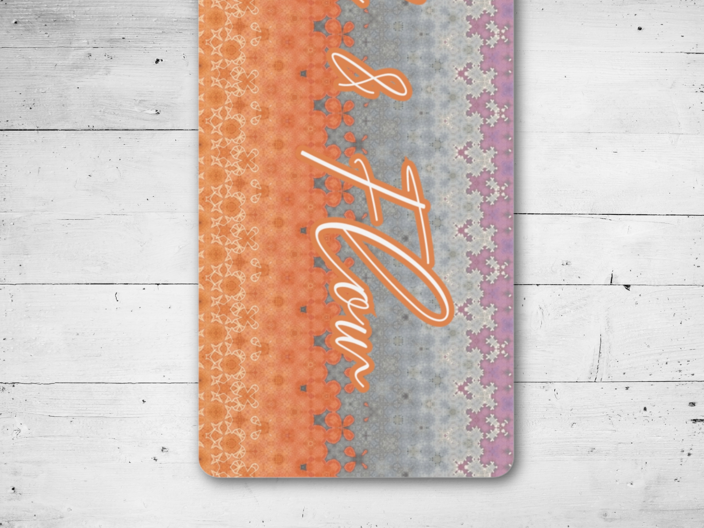 Personalized Metamorphosis Yoga Mat: Custom Pilates Mat