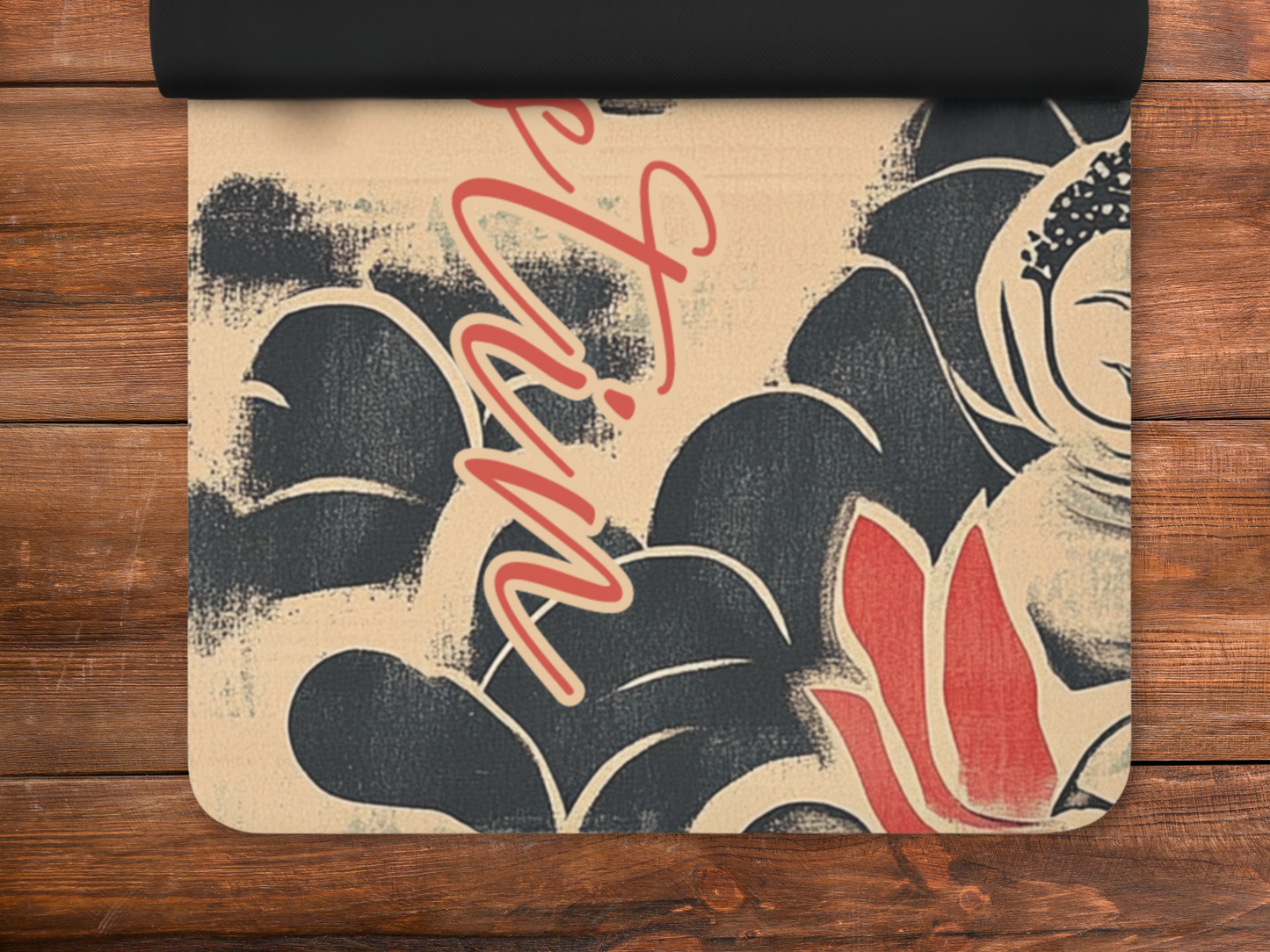Personalized Buddha Yoga Mat: Custom Pilates Mat