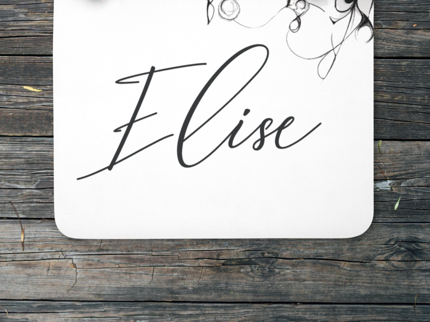 Personalized Doodle Mandala Yoga Mat: Custom Pilates Mat