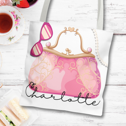 Personalized Princess Tote Bag in 4 Designs