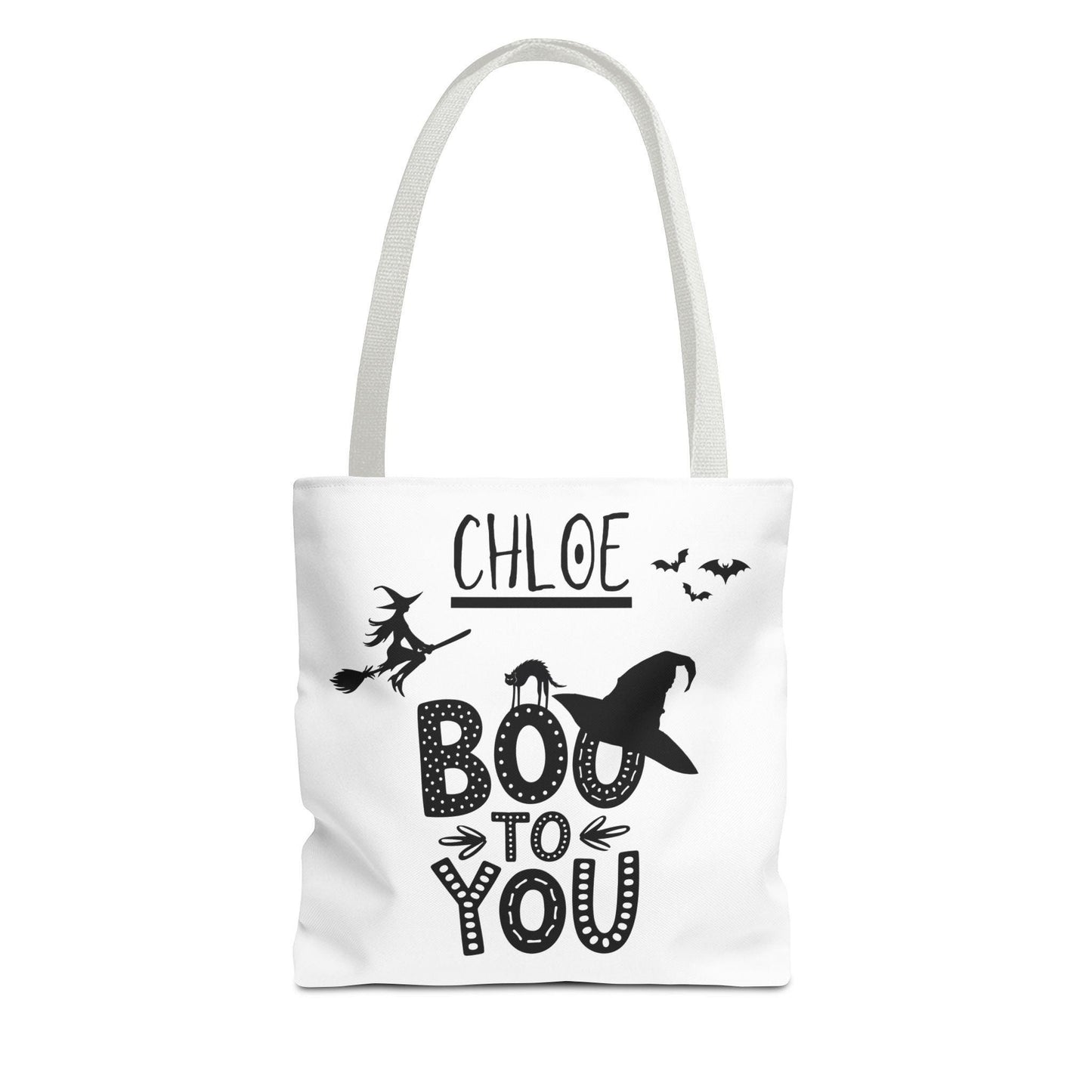 Personalized Witchy Boo To You Halloween Tote Bag