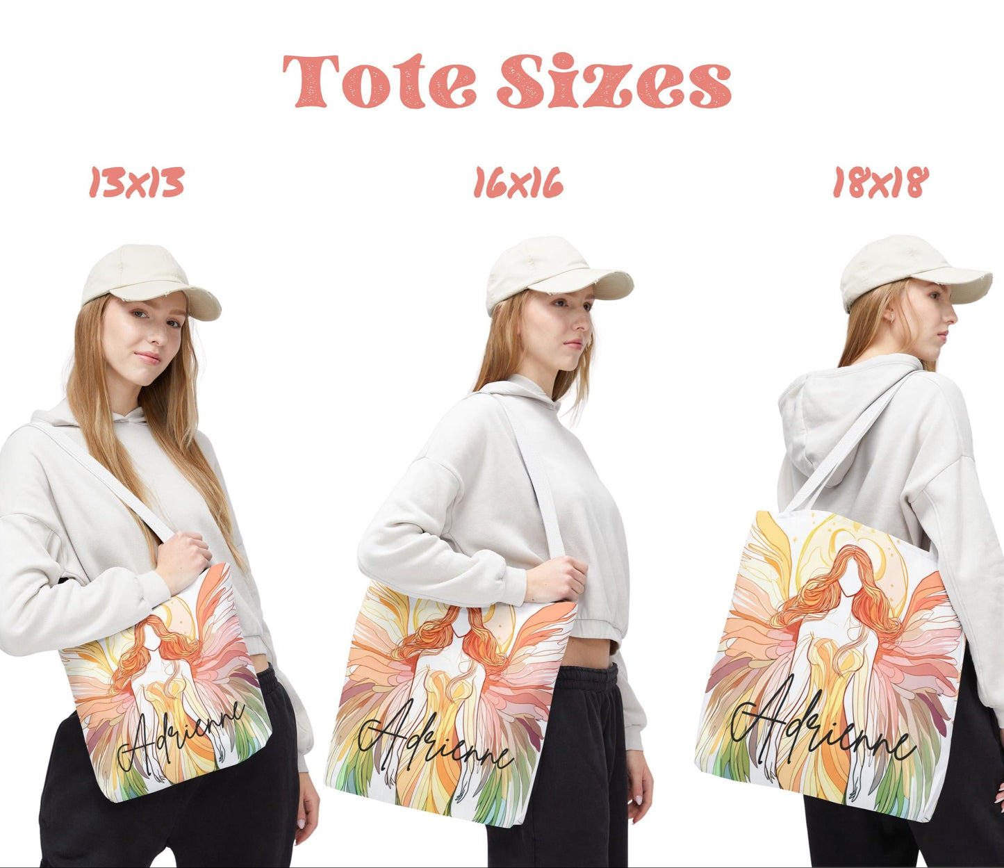 Personalized Angel Beach Bag