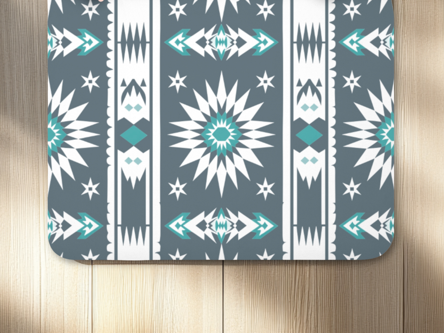 Personalized Southwest Pattern Yoga Mat: Custom Pilates Mat
