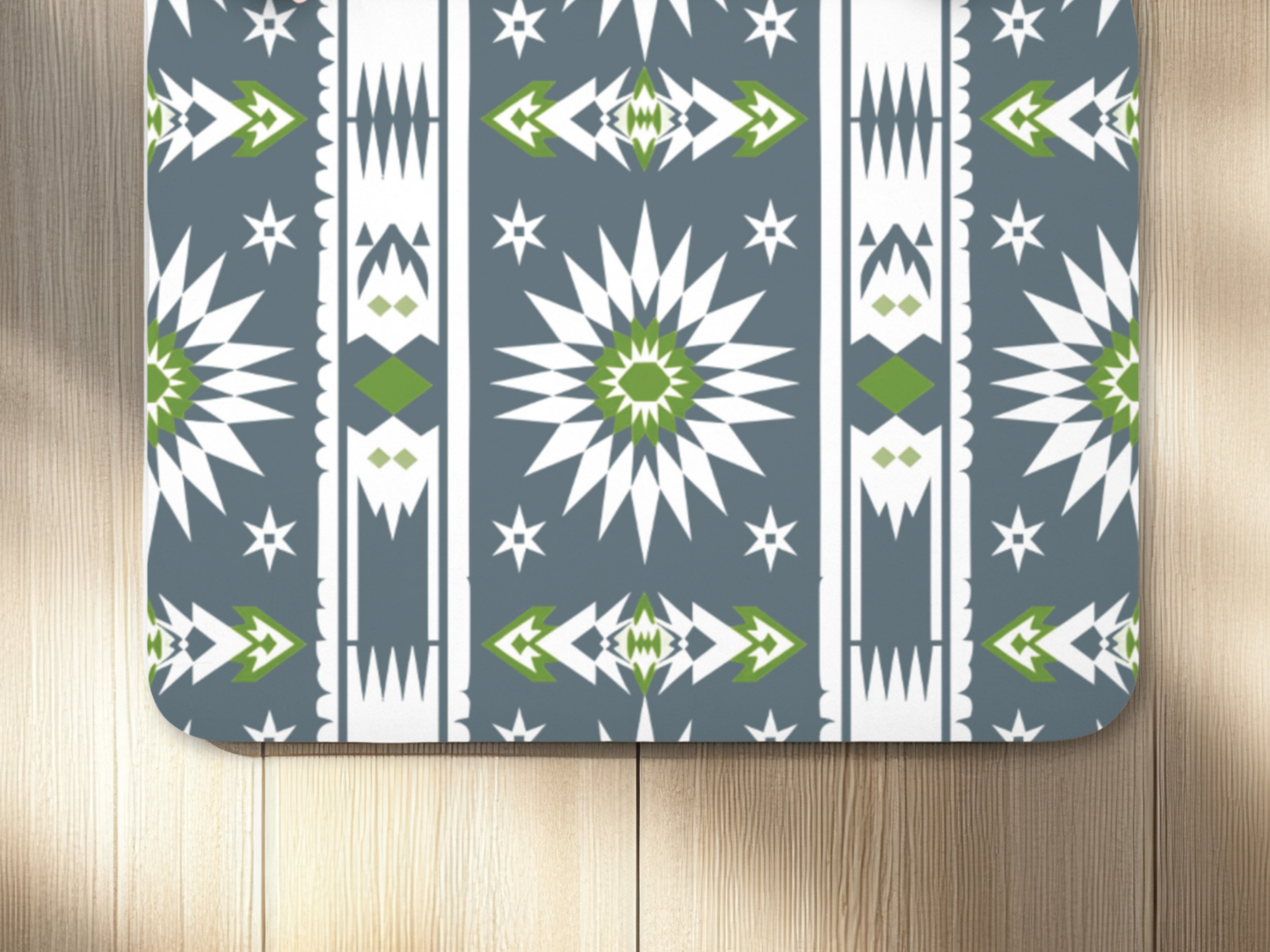 Personalized Southwest Pattern Yoga Mat: Custom Pilates Mat