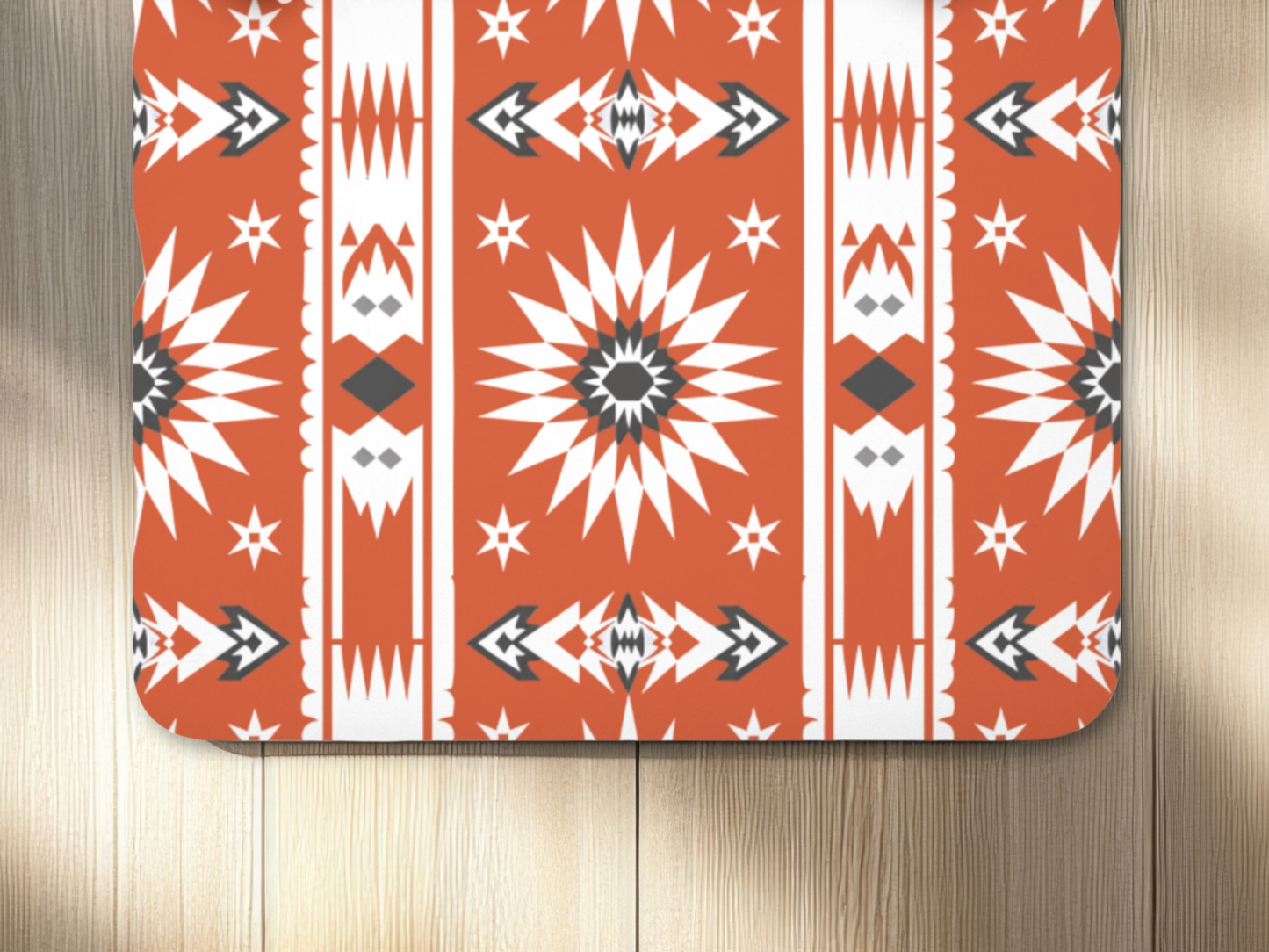 Personalized Southwest Pattern Yoga Mat: Custom Pilates Mat