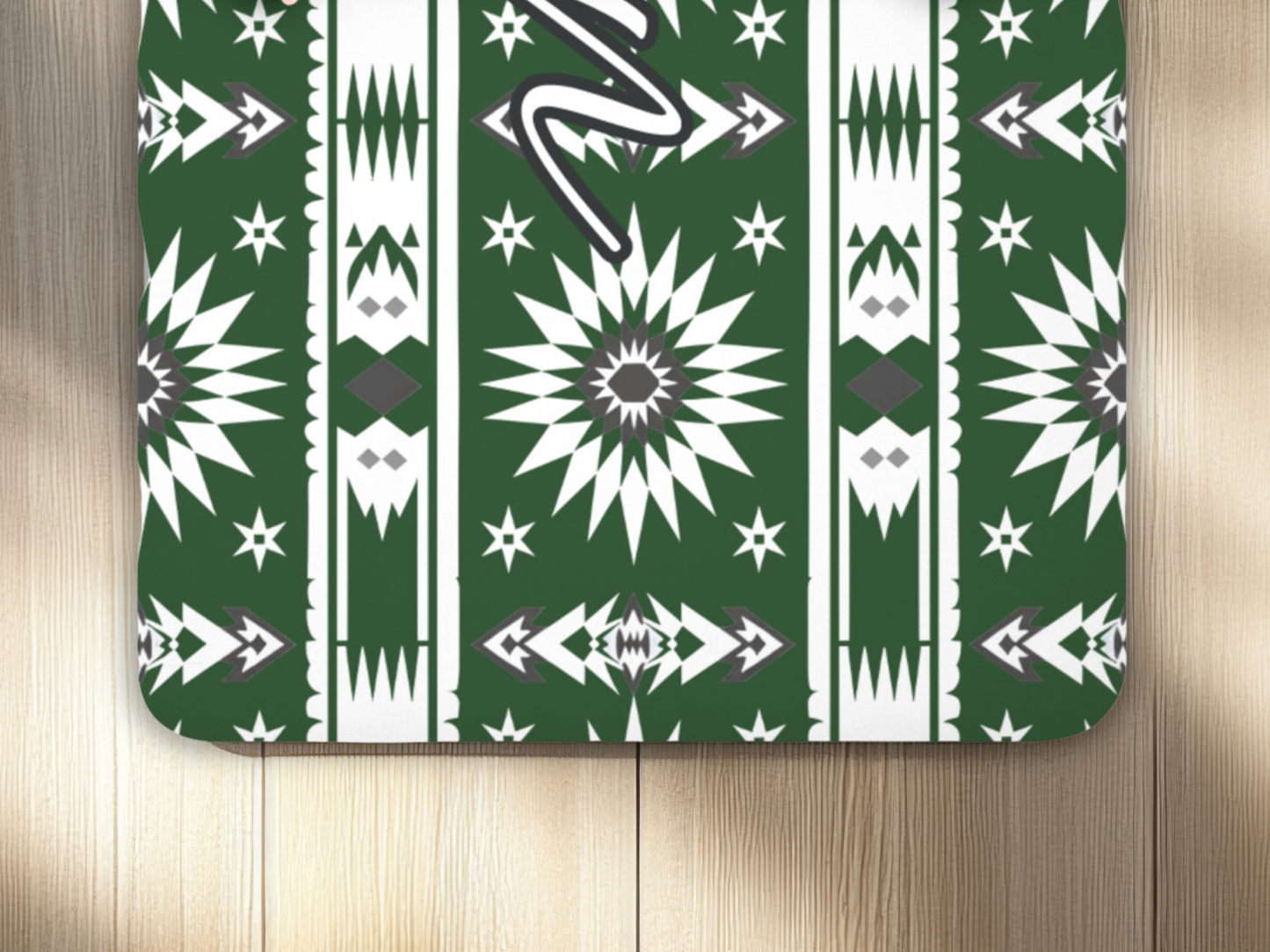 Personalized Southwest Pattern Yoga Mat: Custom Pilates Mat