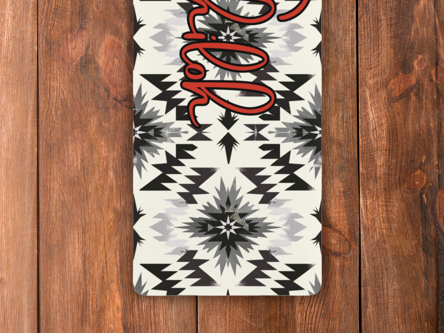 Personalized Southwest Native American Pattern Yoga Mat: Custom Pilates Mat