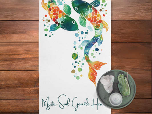 Personalized Pisces Yoga Mat: Zodiac Pilates Mat