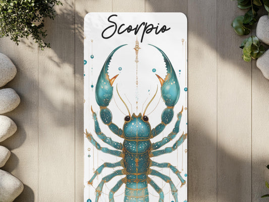Personalized Scorpio Yoga Mat: Zodiac Pilates Mat