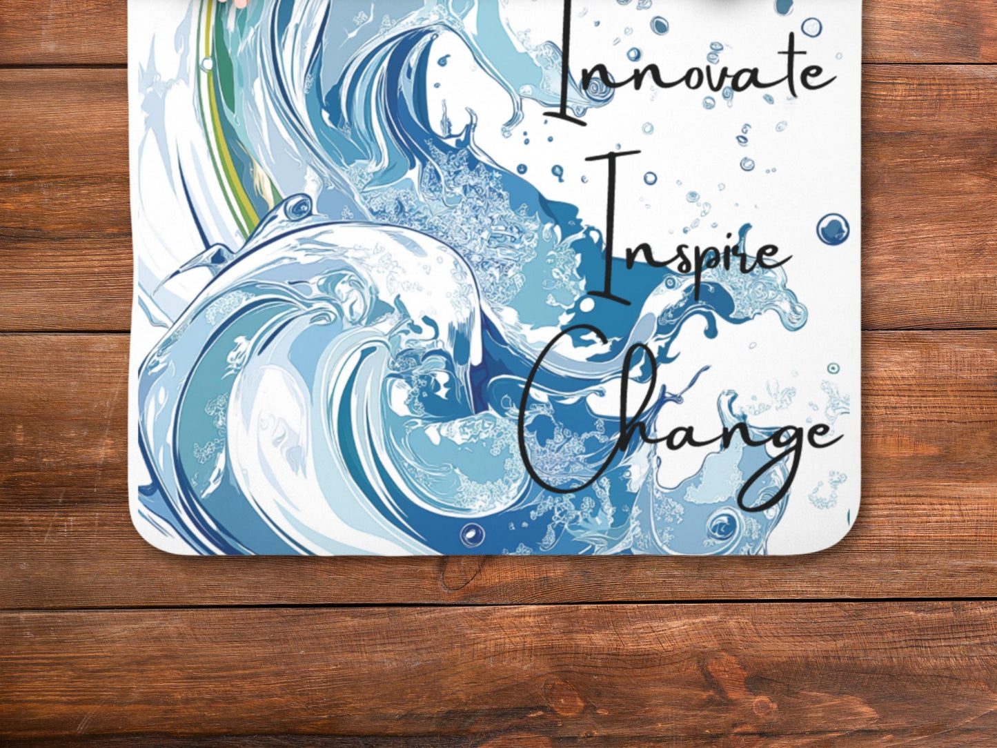 Personalized Zodiac Yoga Mat: Aquarius Woman Gift
