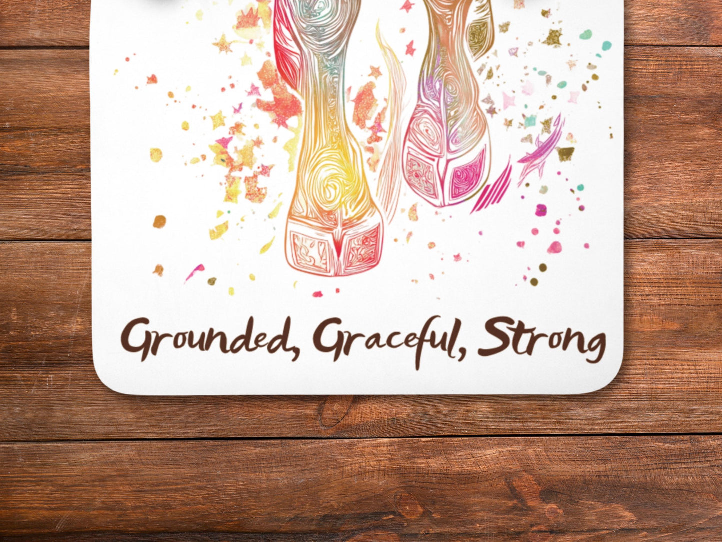Personalized Bull Yoga Mat: Taurus Zodiac Gift