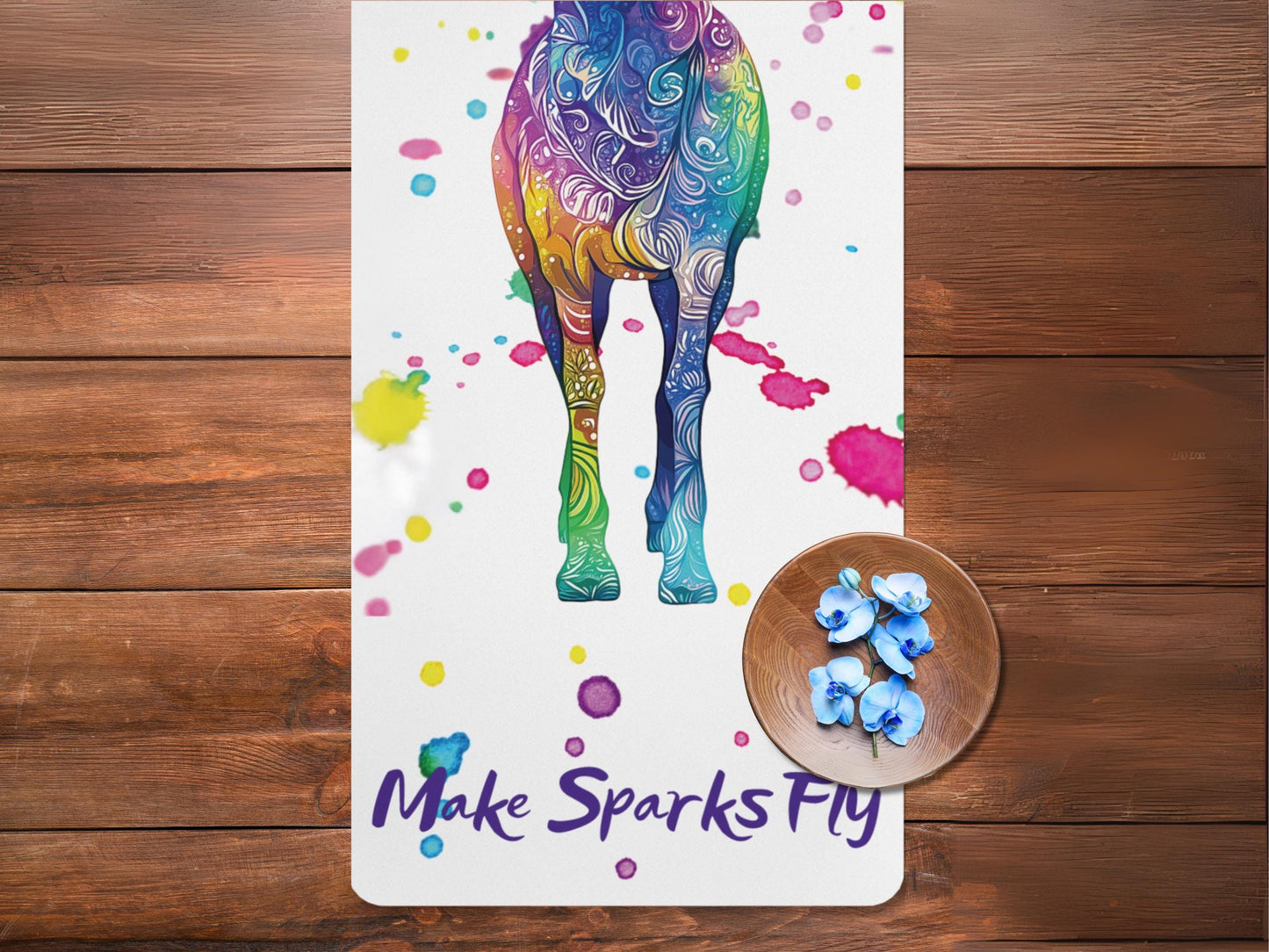Personalized Zodiac Yoga Mat: Aries Pilates Mat