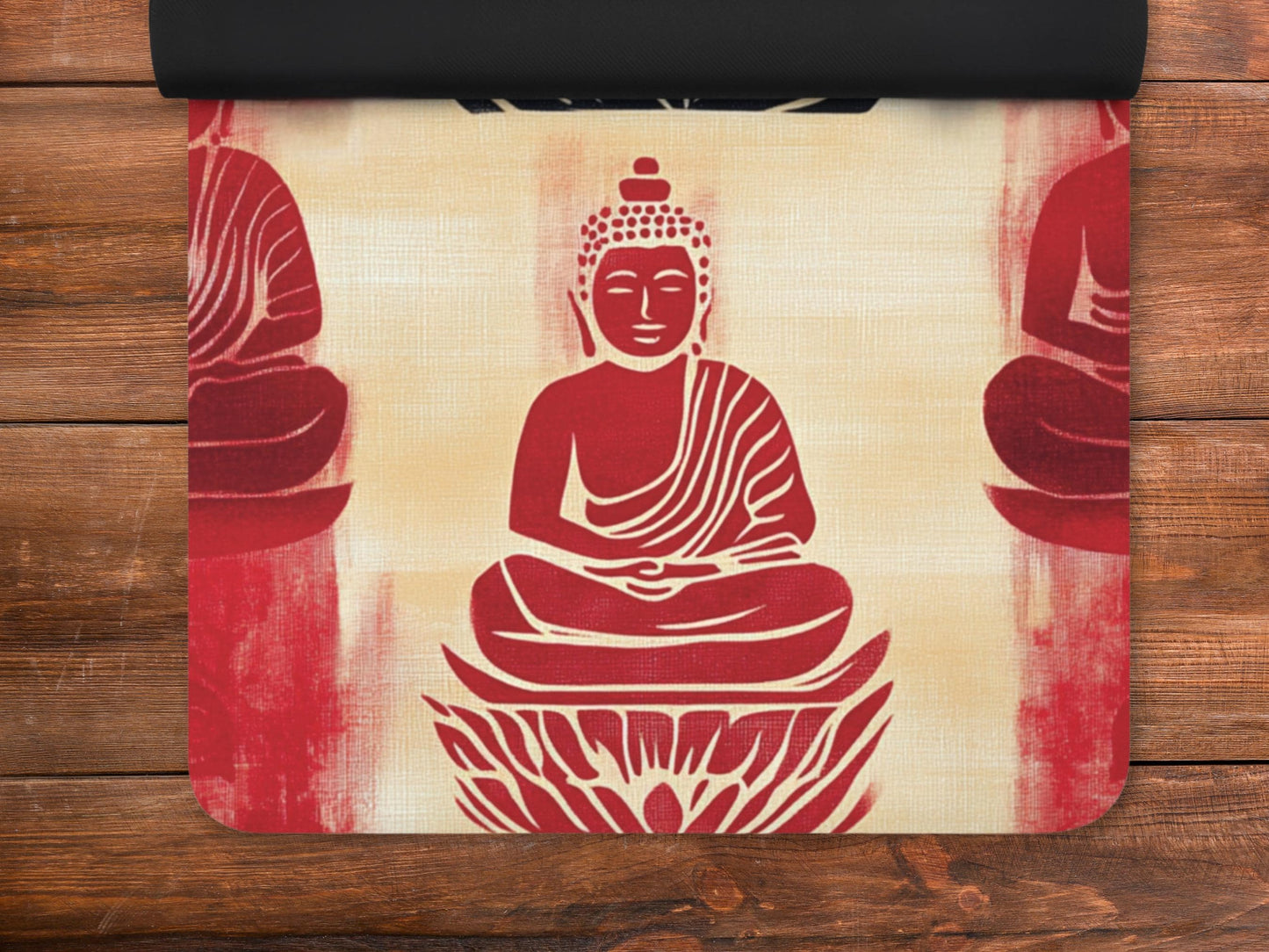 Personalized Buddha Yoga Mat: Custom Pilates Mat