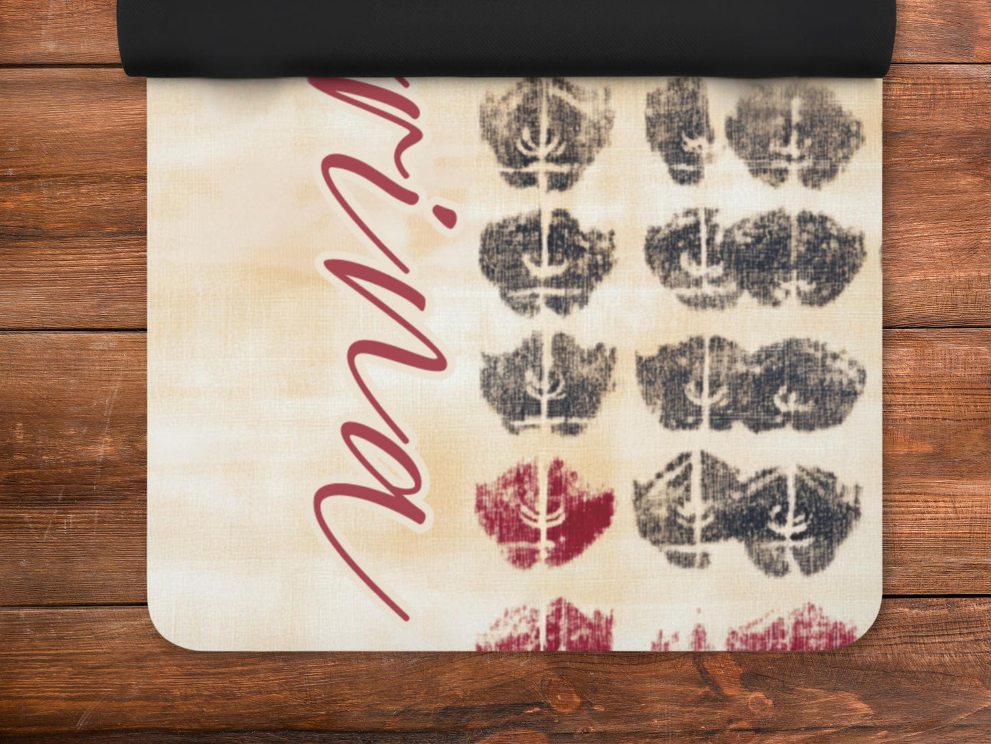 Personalized Buddha Yoga Mat: Custom Pilates Mat