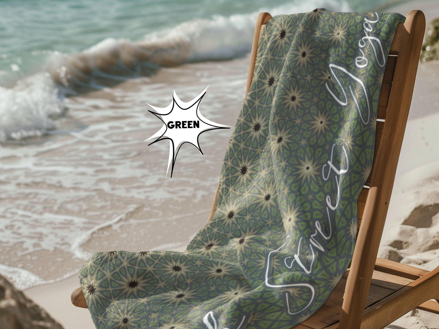 Custom Beach Towel: Personalized Metamorphosis Towel - 3 Designs